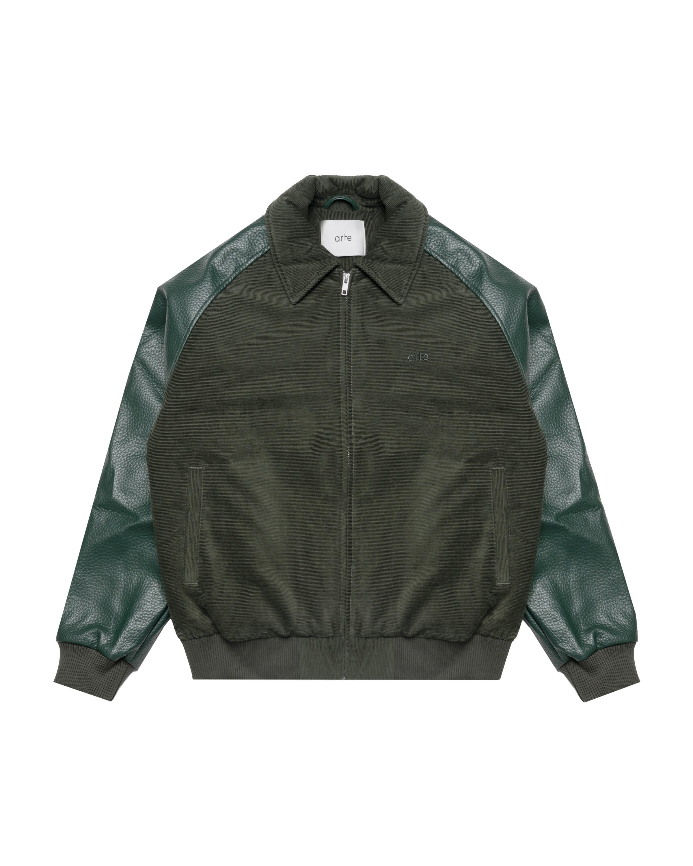 Arte Antwerp Varsity Jacket | AW25-260J-GRN | AFEW STORE